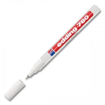 Paint marker Wit Edding 780