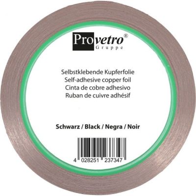 Provetro koperfolie Zwart 4.4mm