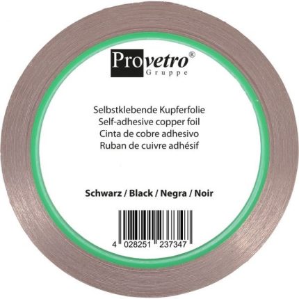 Provetro koperfolie Zwart 3.6mm